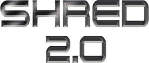 Shred 2.0 logo